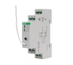 Radiowy dwukanałowy sterownik LED 12V - montaż DIN 10÷16V DC