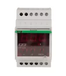 Przekaźnik prądowy w wyświetlaczem LED i kanałem przelotowym pod przewód prądowy, pod przekładniki lub pomiar bezpośredni