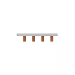 BB1P100M3 ngl-phase 1000v DC BB, 100A, 3 pins EC