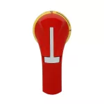 H4X-06R Hndl,1,3R,4,4X,12 RedPstl