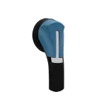 H12-05B Hndl,1,3R,12 Black Pstl