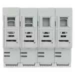 CHM4DU Podstawa wkł. cyl. 10x38, 4p, 32A, 690 Vac