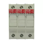 CHM3DNU Podstawa wkł. cyl. 10x38, 3p+1N, 32A, 690 Vac