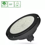 LED AR111 GU10 230V 8.5W SMD 24ST CCT CZARNY SPECTRUM 5LAT GWARANCJI