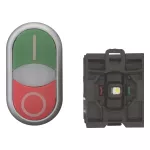 M22-DDL-GR-X1/X0/K11/230-W Napęd przycisków bez samopowrotu,płaski