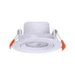 7W Oprawa wpuszczana reflektor LED / Barwa:3w1 / Obudowa: Biała