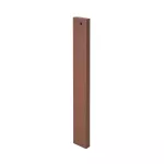 Słupek do ściennych kinkietów solarnych VT-409 / Wysokość: 80cm / Obudowa: Brązowy
