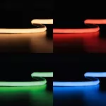 TAŚMA LED NEXTEC / 24V / COB / 18W / 784 LED / IP67 / RGB+4000K / 5m / 14mm