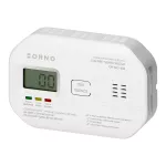 Bateryjny czujnik tlenku węgla (czadu), 2xAA, żywotność sensora 10 lat