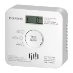 Bateryjny czujnik tlenku węgla (czadu) 2xAA, żywotność sensora 10lat, Tuya Smart Wi-Fi