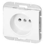 Gniazdo pojedyncze p/t 2P Onyx, 16A, 250V, PT-15O, biały