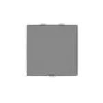 Zaślepka do ramki serii DECO, ICON, MINI szary mat