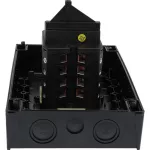 T5B-4-15682/I4/SVB Rozłącznik główny, 6 bieg. + 1 NO + 1 NC, 63 A, 90 °, w obudowie IP65, pokrętło czerwono-żółte z blokadą na kłódkę