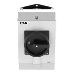 T3-4-8344/I2/SVB-SW Przełącznik Zał.-Wył., 8-bieg., 32 A, 90 °, w obudowie IP65, pokrętło czarne z blokadą na kłódkę