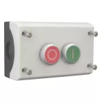 M22-I2-M1 Kpl. obudowa z 2 przyciskami - I, O - 2Z+2R
