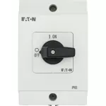 T0-2-1/I1 Przełącznik Zał.-Wył., 3 bieg., 20 A, 90 °, w obudowie IP65, pokrętło czarne bez możliwości blokady