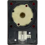 T0-2-1/E/SVA(S)-RT Rozłączniki panikowe, 3 bieg., 20 A, zamek cylindryczny SVA, tabliczka 0-1, 90 °, bez samopowrotu, P, montaż natablicowy, pokrętło czerwono-żółte z zamkiem cylindrycznym