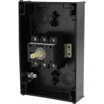 P3-63/I4/SVB Rozłącznik główny, 3 bieg., 63 A, w obudowie IP65, pokrętło czerwono-żółte z blokadą na kłódkę