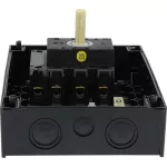 P3-63/I4/SVB-SW/N Rozłącznik główny, 3 bieg.+N, 63 A, w obudowie IP65, pokrętło czarne z blokadą na kłódkę