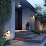 VERTO ROUND EDGE 10W CCT 230V 160/120ST IP65 170X100MM CZARNY