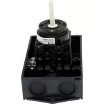 T0-3-15680/I1/SVB Rozłącznik główny, 3 bieg. + N + 1 NO + 1 NC, 20 A, funkcja awaryjnego zatrzymania, 90 °, blok. na kłódkę w pozycji Wył., w obudowie IP65, pokrętło czerwono-żółte z blokadą na kłódkę