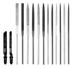 Uchwyt do pilników iglaków, zestaw 14+1