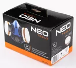 Półmaska silikonowa + 2x Pochłaniacz A1P2 R