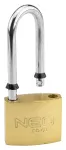 Kłódka z długim jarzmem 50 mm, 3 klucze