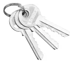 Kłódka 50 mm, 3 klucze