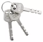 Kłódka trzpieniowa 70 mm, 3 klucze