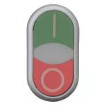 M22-DDLF-GR-X1/X0 Napęd przycisku podwójnego, podświetlane