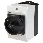 T0-3-15683/I1/SVB-SW Przełącznik Zał.-Wył., 3 bieg. + 2 NO + 1 NC, 20 A, 90 °, w obudowie IP65, pokrętło czarne z blokadą na kłódkę