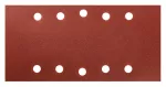 Papier ścierny na rzep 115 x 230 mm, P180, 5 szt., z 10 otworami