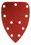 Papiery ścierne na rzep, żelazko 80 x 140 mm, P100, 5 szt., z 11 otworami do 59G336