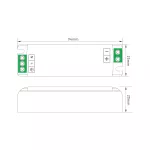 ZASILACZ MODUŁOWY AURA 24V / IP20 / 1,5A / 36W