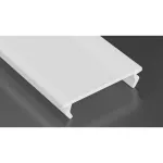 KLOSZ DO PROFILU LED DOUBLE, 202cm, PMMA, MLECZNY 50%