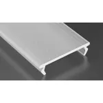 KLOSZ DO PROFILU LED DOUBLE, 202cm, PMMA, FROSTED MLECZNY 82%