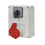 Rozdzielnica stacjonarna KARWIA 16A 4P wył. 0-1 IP44