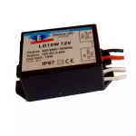 Transformator LED 10W DC 12V IP 20 91*40*20 mm