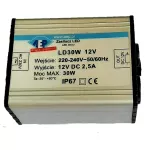 Transformator LED 30W DC 12V IP 20 169*45*39 mm