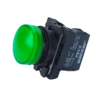 Lampka sygnalizacyjna XB5 230V zielona IP65, pasuje do kaset XAL