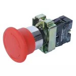 Przycisk awaryjny metalowy typu grzybek skrętny, tablicowy