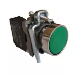 Przycisk sterujący XB4 z guzikiem krytym NO zielony IP65, tablicowy