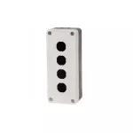 Kaseta sterownicza do przycisków XB5, 4 otwory, podstawa szara, pokrywa czarna, IP 65