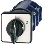 Łącznik krzywkowy tablicowy 16A 1-0-2 3P+Na 48*48 mm