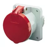 1248A - Gniazdo tablicowe proste, 63A 4p 6h 400V, IP44, X-CONTACT, zaciski śrubowe