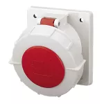 209A - Gniazdo tablicowe skośne, 63A 5p 6h 400V, IP67, X-CONTACT, zaciski śrubowe