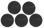 Siatka ścierna na rzep 180 mm, P180, 5szt do szlifierki 59G263