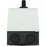 T0-3-15433/I1 Przełącznik zasilania, Styki: 6, 20 A, tabliczka: HAND-0-AUTO, 45 °, bez samopowrotu, w obudowie IP65, pokrętło czarne bez możliwości blokady