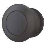 M22S-DP-S Przycisk grzybkowy czarny, bez opisu